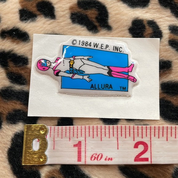 1984 VOLTRON Lion Force Vintage Puffy Sticker Cartoon Anime Robot 80s WEP Toy - Picture 13 of 17